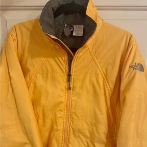 The North Face Bright Yellow Insulated Shell Jacket/ Woman’s Large